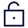 Square Unlock 01 icon preview