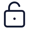 Square Unlock 01 icon preview
