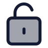 Square Unlock 02 icon preview