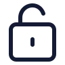 Square Unlock 02 icon preview