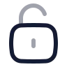 Square Unlock 02 icon preview