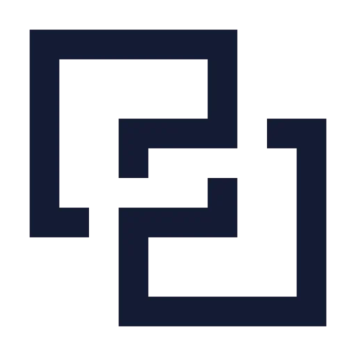 Squares Exclude Icon in Solid Sharp style