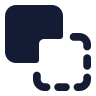 Squares Subtract icon preview