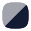 Squircle icon with bulk rounded style