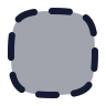 Squircle Dashed icon preview