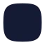 Squircle icon with solid standard style