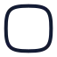 Squircle icon with stroke standard style