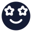 Starface icon with solid standard style