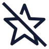Star Off icon preview