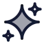Stars icon with duotone standard style
