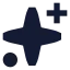 Stars icon with solid standard style