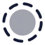 Status icon with duotone rounded style