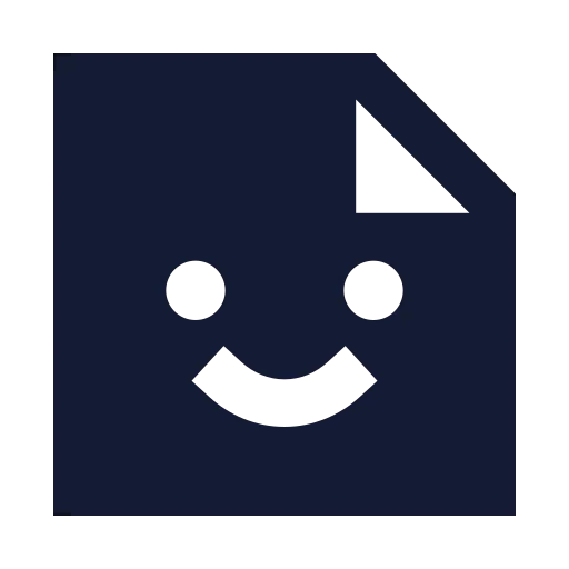 Sticker Icon in Solid Sharp style