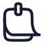 Stickynote icon with stroke rounded style
