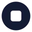 Stopcircle icon with solid standard style