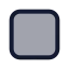 Stop icon with duotone standard style