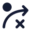 Strategy icon with solid standard style