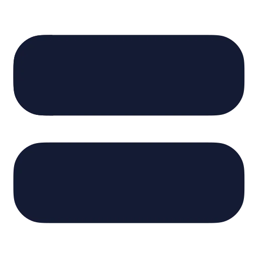 Stretch Horizontal Icon in Solid Rounded style