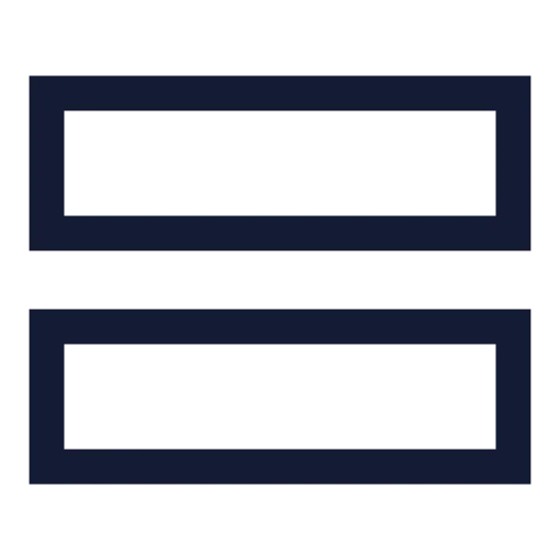 Stretch Horizontal Icon in Stroke Sharp style