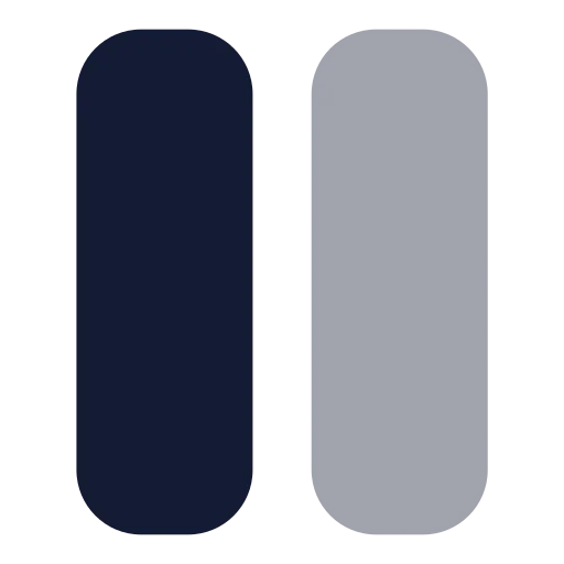 Stretch Vertical Icon in Bulk Rounded style