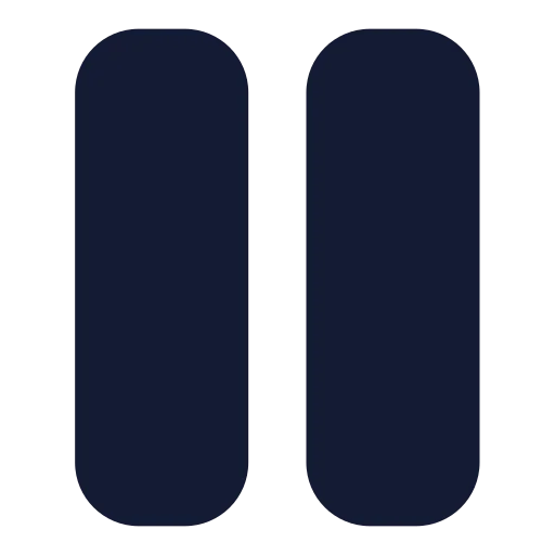 Stretch Vertical Icon in Solid Rounded style