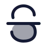 Strikethrough icon preview