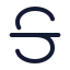 Strikethrough icon with stroke standard style