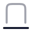 Strokebottom icon with twotone rounded style