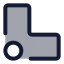 Strokeinside icon with duotone standard style
