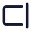 Strokeright icon with solid standard style