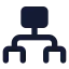 Structure icon with solid standard style