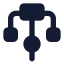 Structure icon with solid standard style