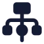 Structure icon with solid standard style