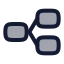 Structure icon with duotone rounded style