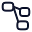 Structure icon with stroke rounded style