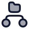 Structure Folder Circle icon preview