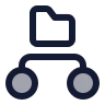 Structure Folder Circle icon preview