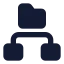 Structurefolder icon with solid standard style