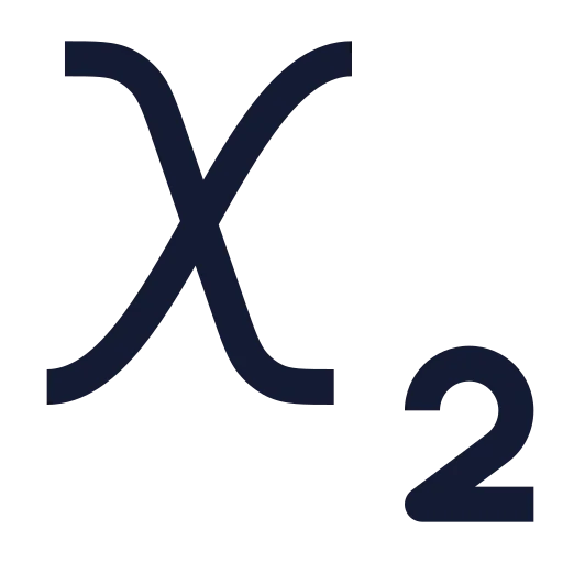 Subscript Icon in Stroke Sharp style