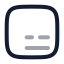 Subtitle icon with twotone rounded style