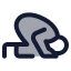 Sujood icon with duotone standard style