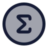 Summation Circle icon preview