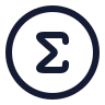 Summation Circle icon preview