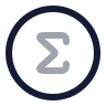 Summation Circle icon preview