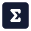 Summationsquare icon with solid standard style