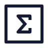Summation Square icon preview