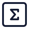 Summation Square icon preview