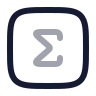 Summation Square icon preview