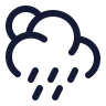 Sun Cloud Angled Rain 01 icon preview