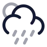 Sun Cloud Angled Rain 01 icon preview
